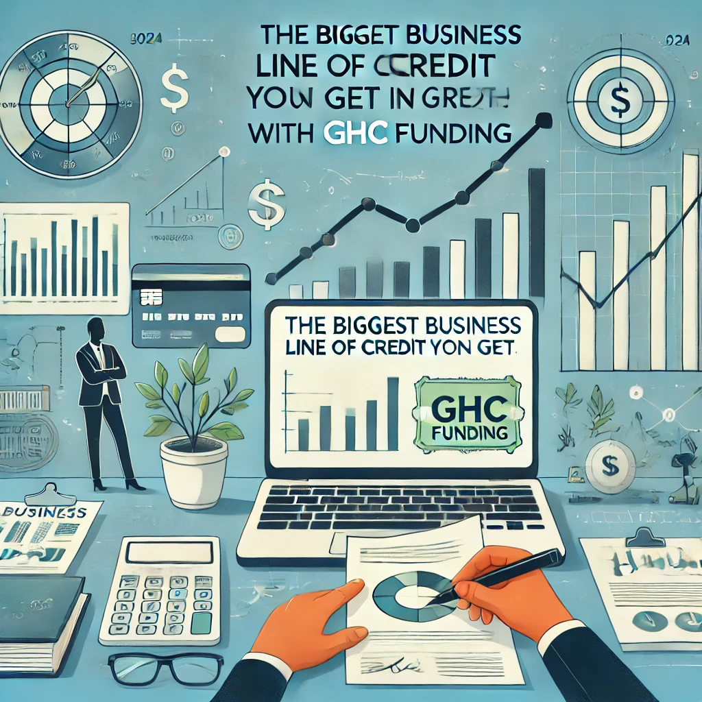 DALL·E 2024-07-31 18.54.29 - Create an image for a blog article titled 'The Biggest Business Line of Credit You Can Get in 2024_ Empowering Growth with GHC Funding'. The image sho.webp