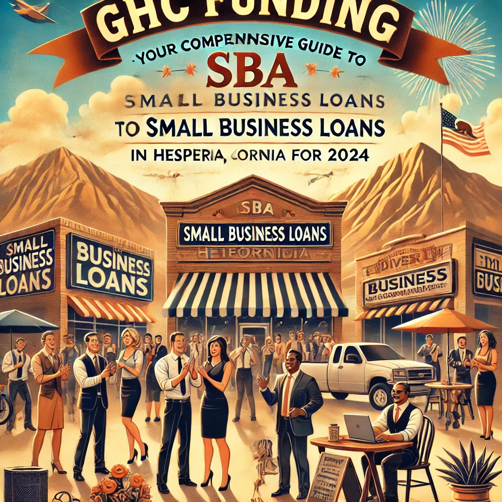 GHC Funding: Your Comprehensive Guide to SBA Small Business Loans in Hesperia, California for 2024
