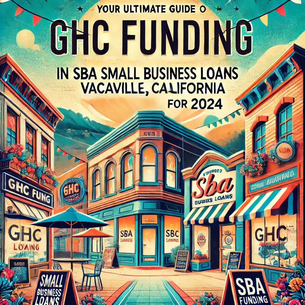 GHC Funding: Your Ultimate Guide to SBA Small Business Loans in Vacaville, California for 2024