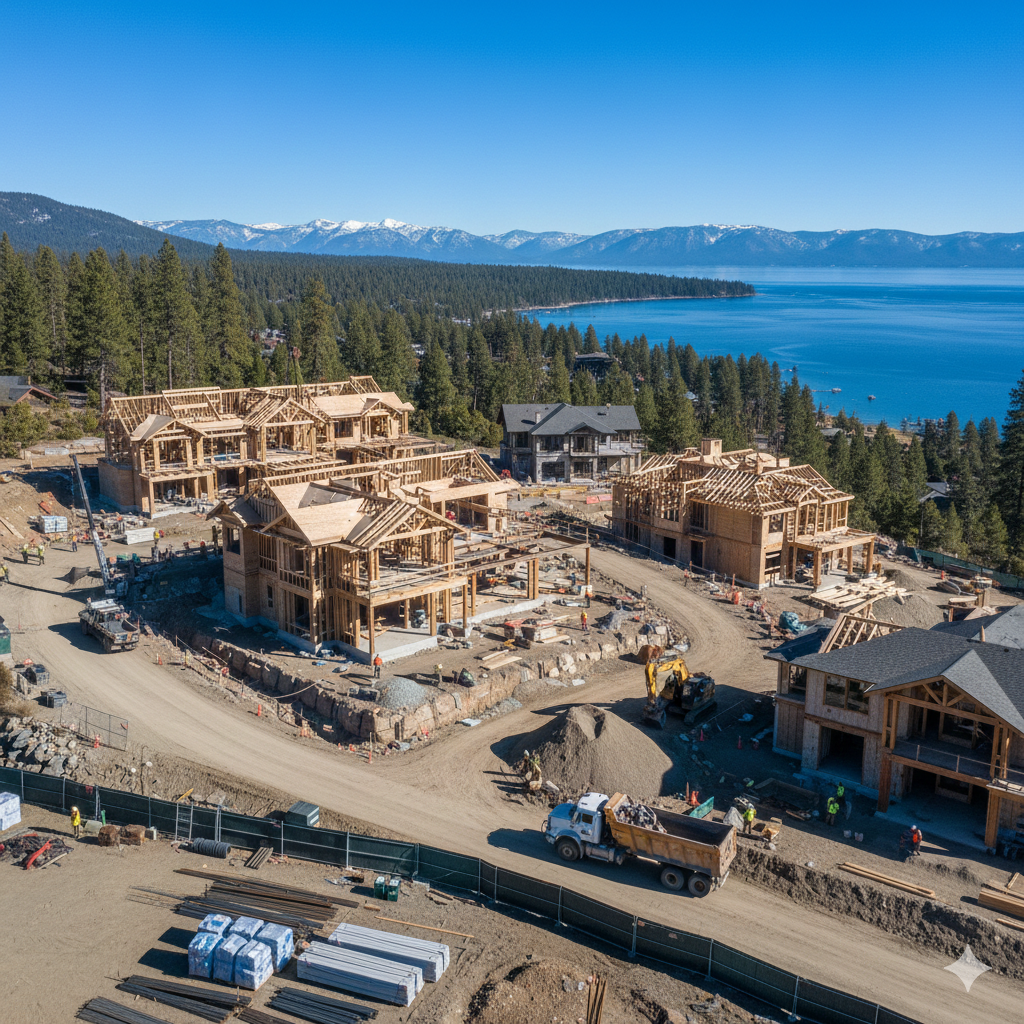 construction site in lake tahoe california